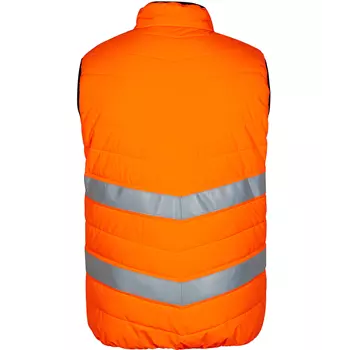 Engel Safety quilted vest, Orange