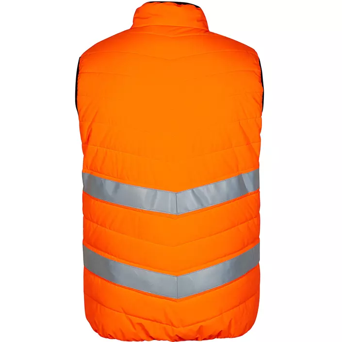 Engel Safety vadderad väst, Orange, large image number 1