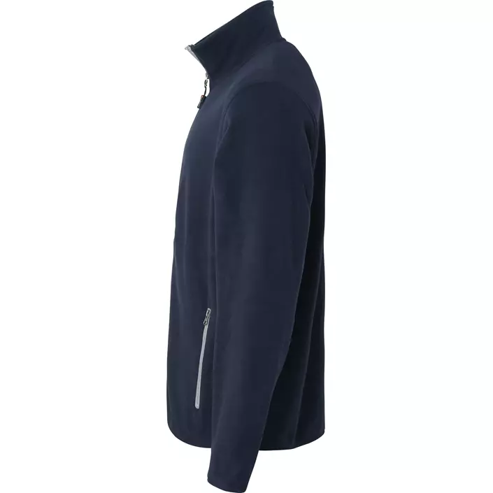 Top Swede fleece jacket 154, Navy, large image number 3