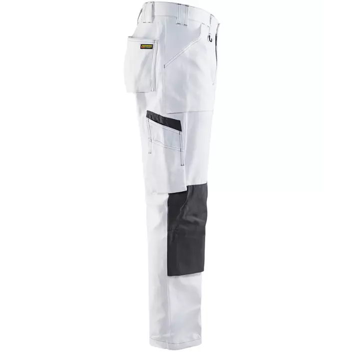 Blåkläder arbejdsbukser, Hvid/mørk grå, large image number 3