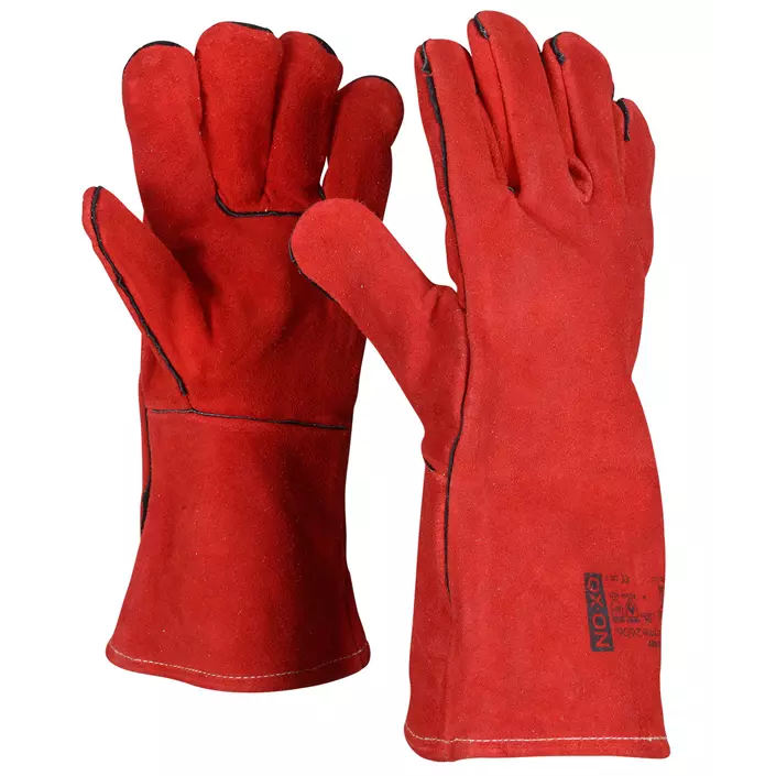 OX-ON Worker Supreme 2606 welding gloves, Red, Red, large image number 0