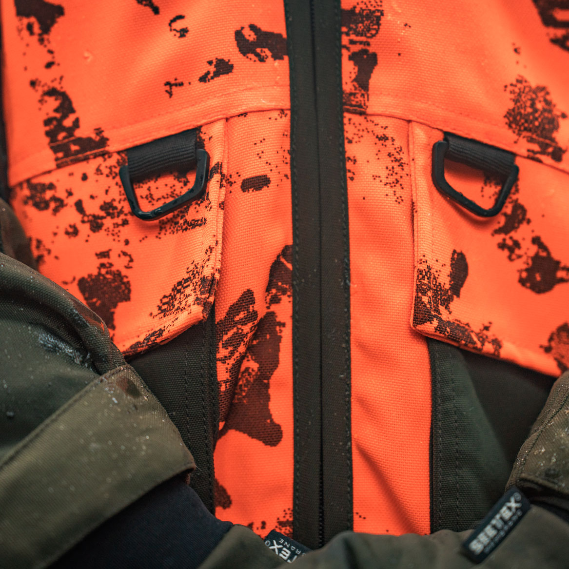 Seeland Trax Blaze vest, Orange Blaze InVis MPC, large image number 8