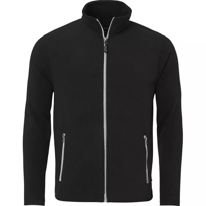 Top Swede fleece jacket 154, Black, large image number 0