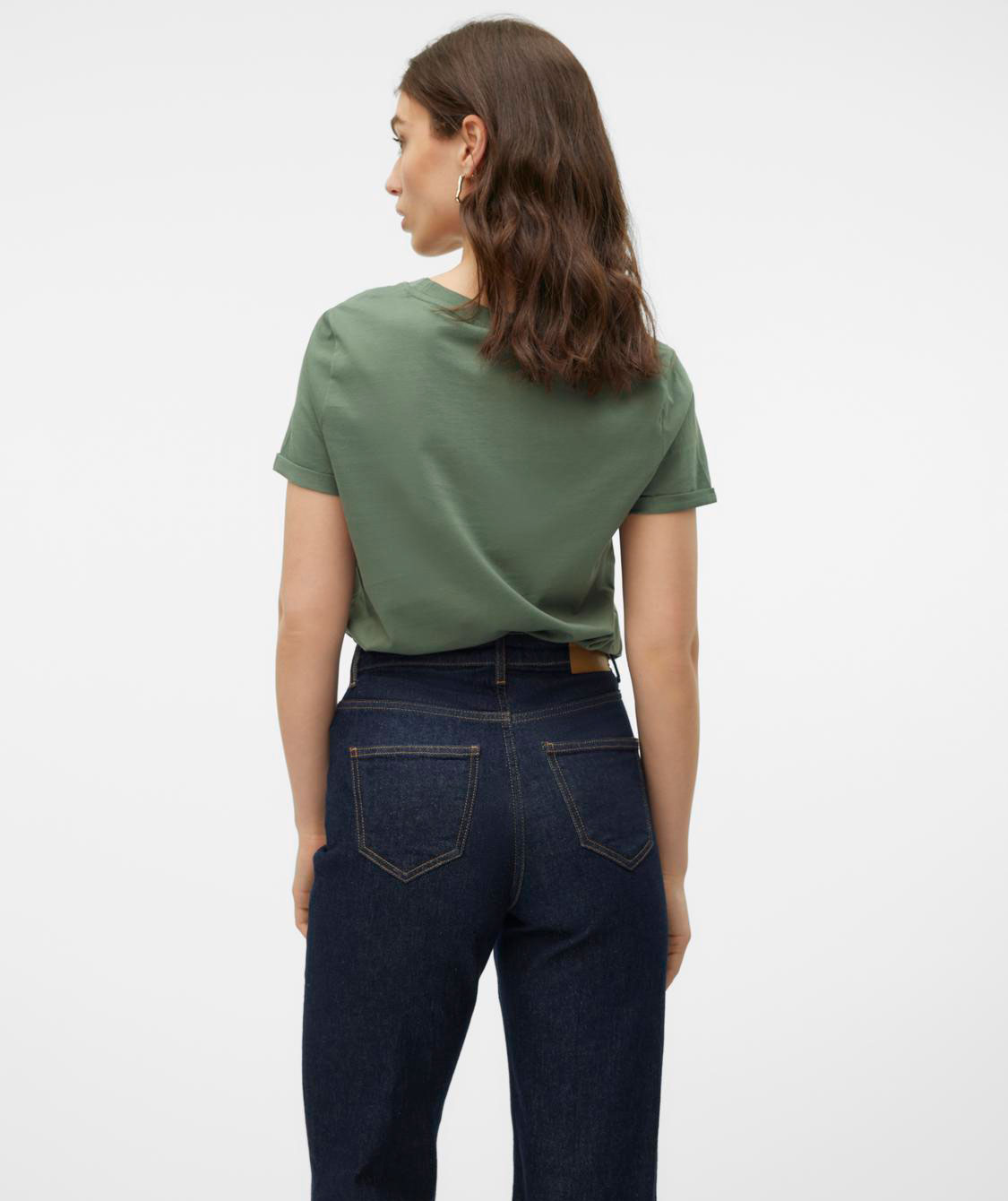 Vero Moda VMPAULA T-shirt, Laurel Wreath, Laurel Wreath, large image number 2