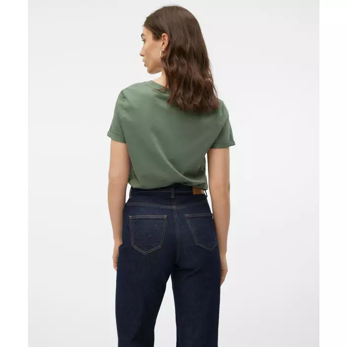 Vero Moda VMPAULA T-shirt, Laurel Wreath, large image number 2