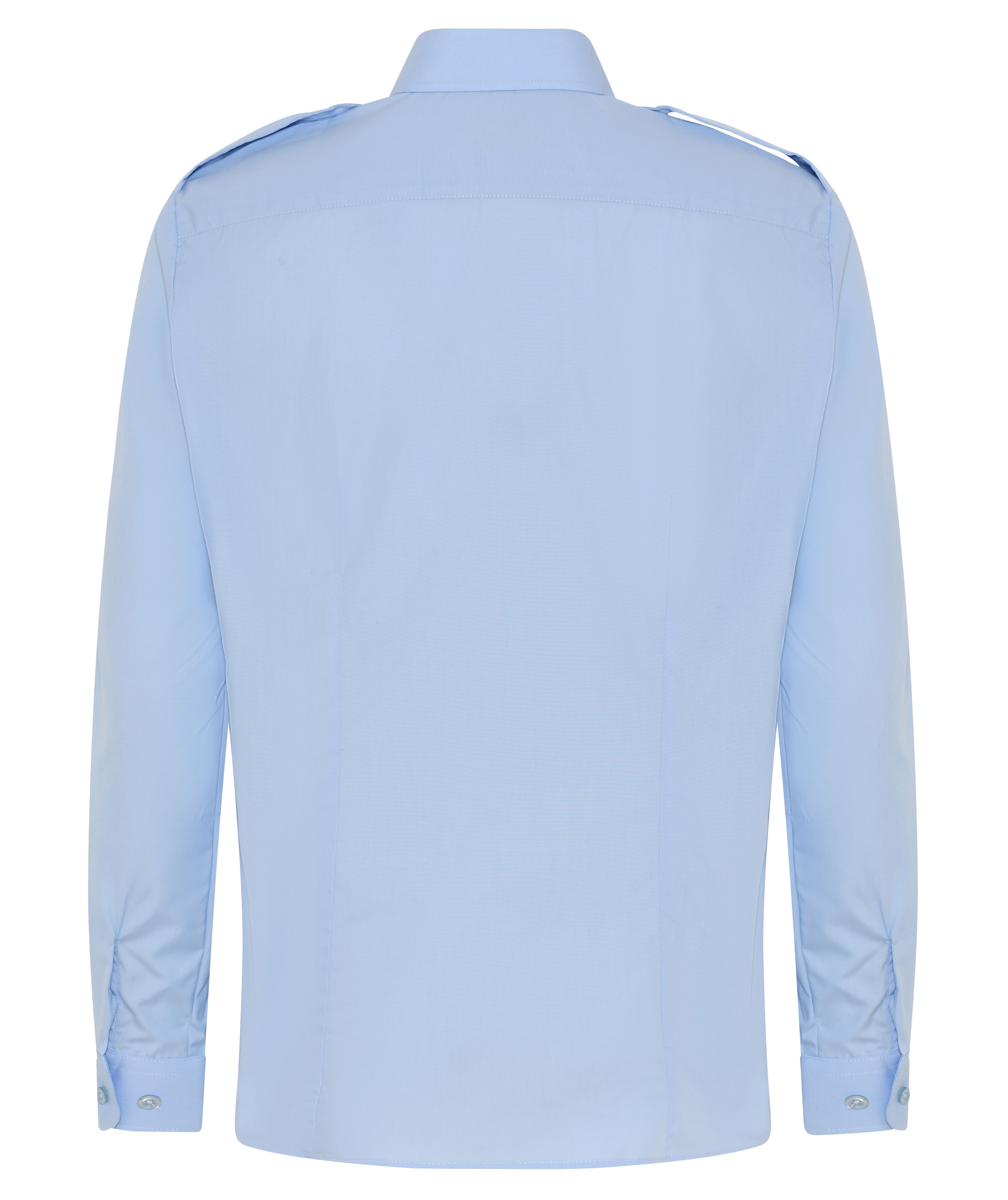 Angli Curve pilotskjorta dam, Ljusbl&aring;