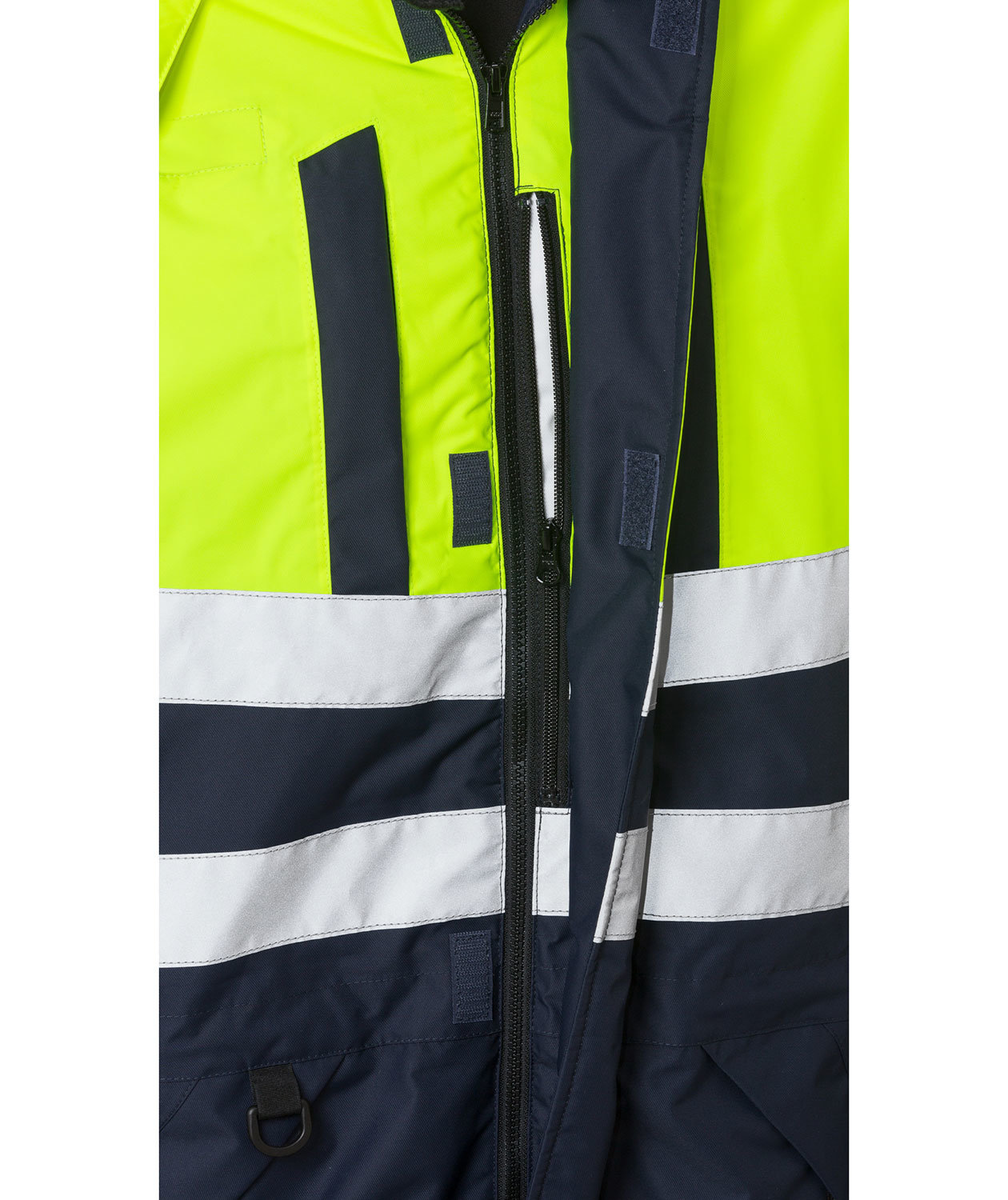 Fristads Airtech&reg; vinterkedeldragt 8015, Hi-vis&nbsp;Gul/Marine, large image number 2
