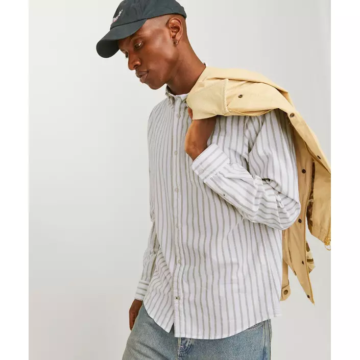 Jack & Jones JJEOXFORD Slim fit Skjorte, Crockery, large image number 1