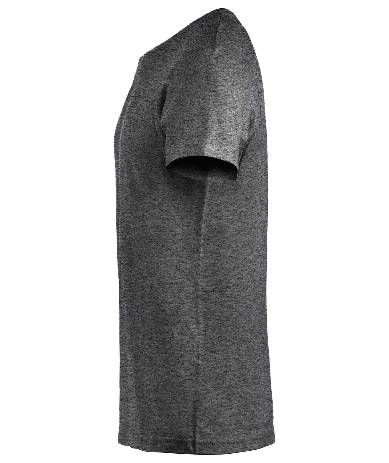 Clique Basic T-skjorte, Antrasitt Melange, large image number 1