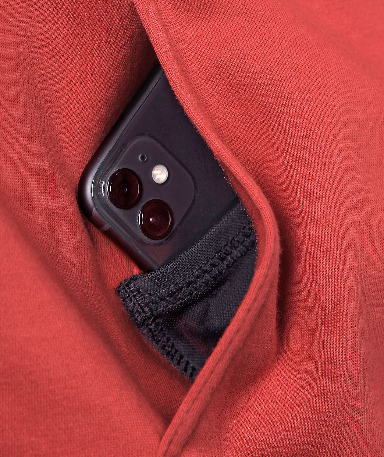 Carhartt Force Graphic Hoodie, Red Barn, large image number 4