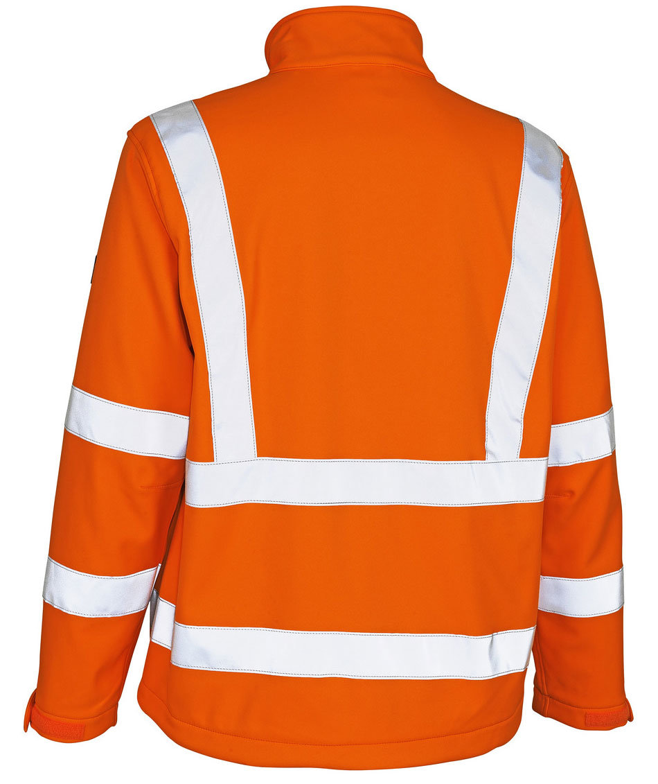 Mascot Safe Arctic Calgary softshell jacket, Hi-vis Orange, large image number 1