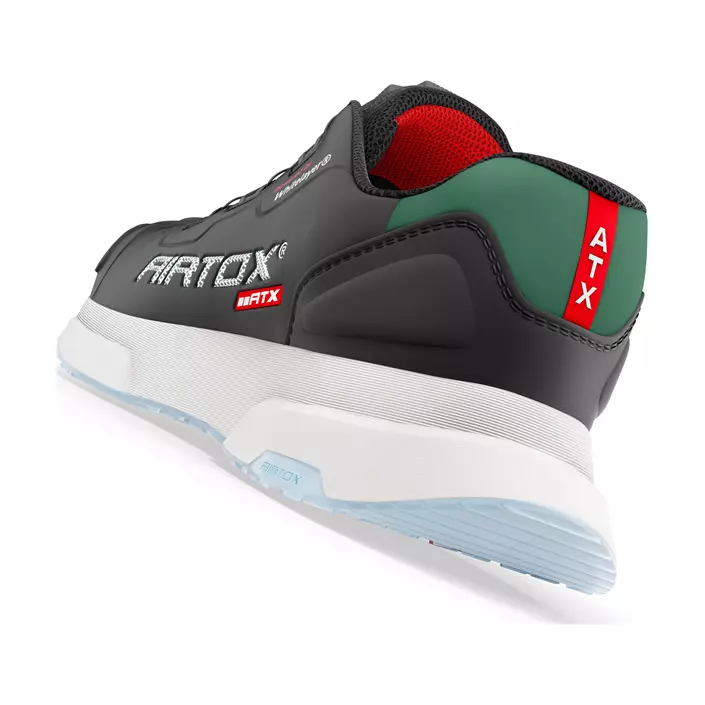 Airtox FL44 ATX vernesko S3S, Svart, Svart, large image number 5