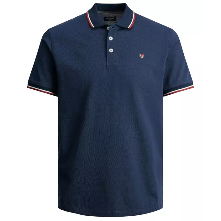 Jack & Jones Premium JPRBLUWIN Polo T-shirt, Navy Blazer, large image number 0