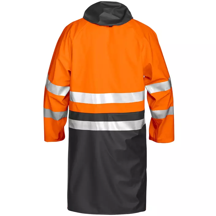 ProJob raincoat 6403, Hi-Vis Orange/Black, large image number 1