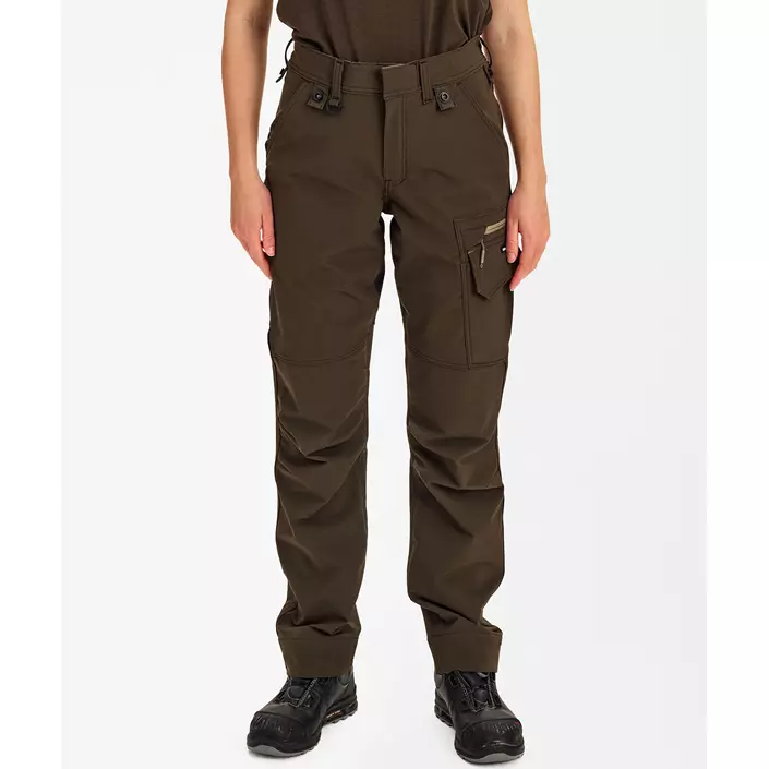 Engel Entire servicebyxa full stretch dam, Forest Green/Black, large image number 1