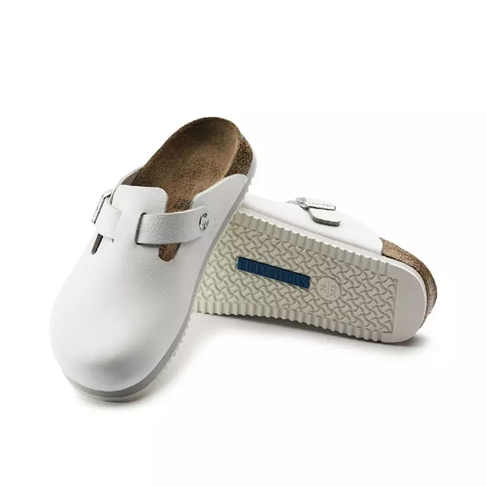 Birkenstock Boston Supergrip Regular Fit sandals, White, large image number 3