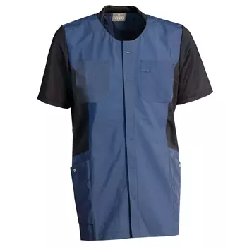 Nybo Workwear Sporty Mix kortermet skjorte, Navy