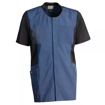 Nybo Workwear Sporty Mix short-sleeved shirt, Navy