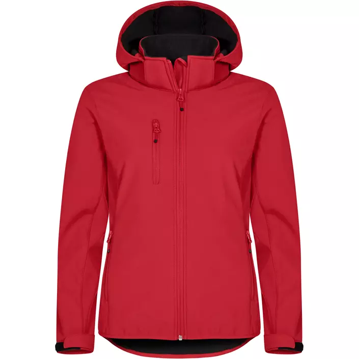 Clique Classic women's softshell jacket, Red, large image number 0