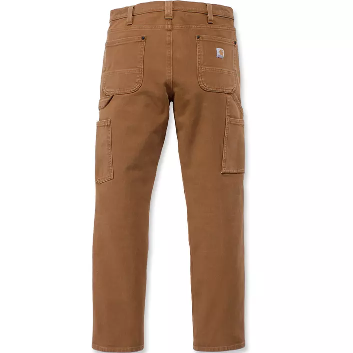 Carhartt Double Front dame arbejdsbukser, Carhartt Brown, large image number 1