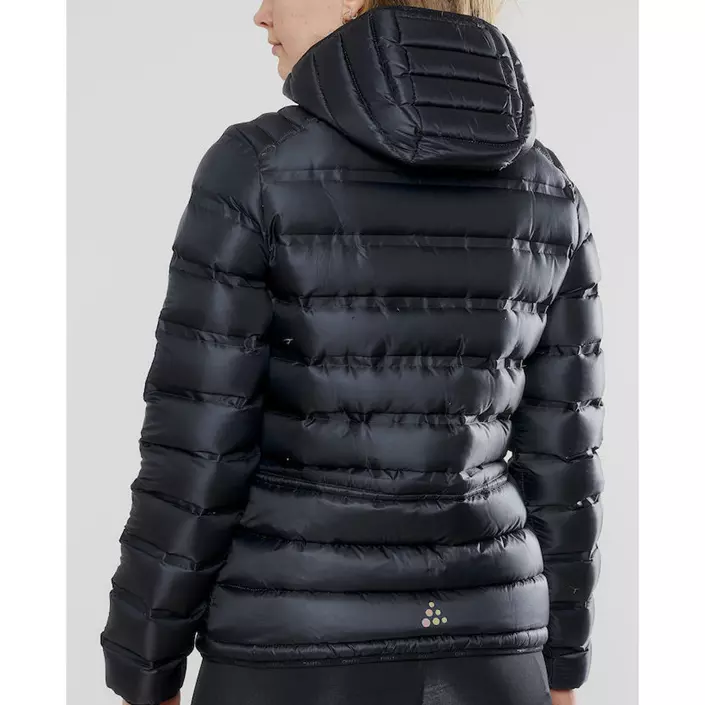 Craft LT women's down jacket, Black, large image number 3