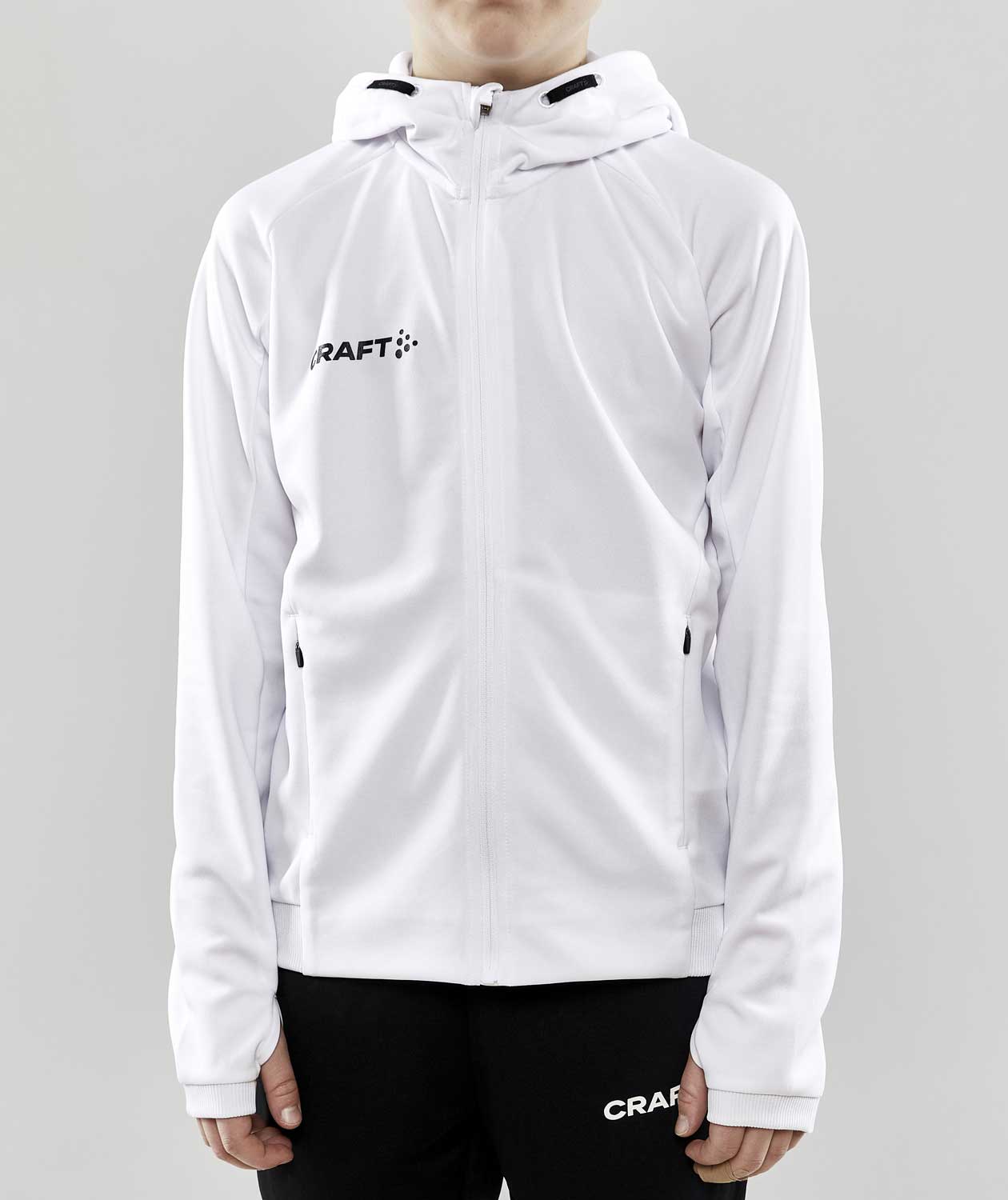 Craft Evolve h&aelig;ttetr&oslash;je til b&oslash;rn, Hvid, large image number 1