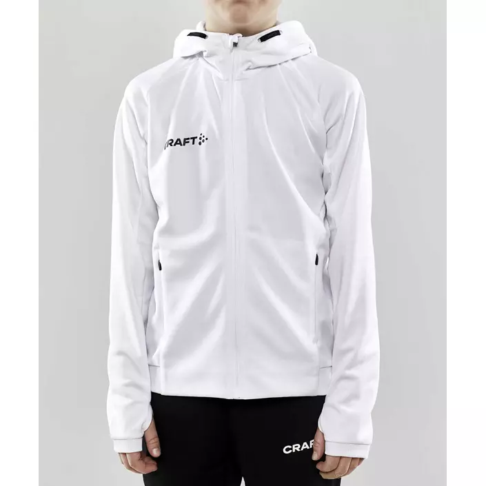 Craft Evolve hoodie for kids, White, large image number 1