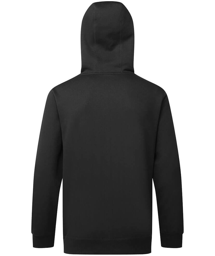 Portwest h&aelig;ttetr&oslash;je med lynl&aring;s, Sort, large image number 1