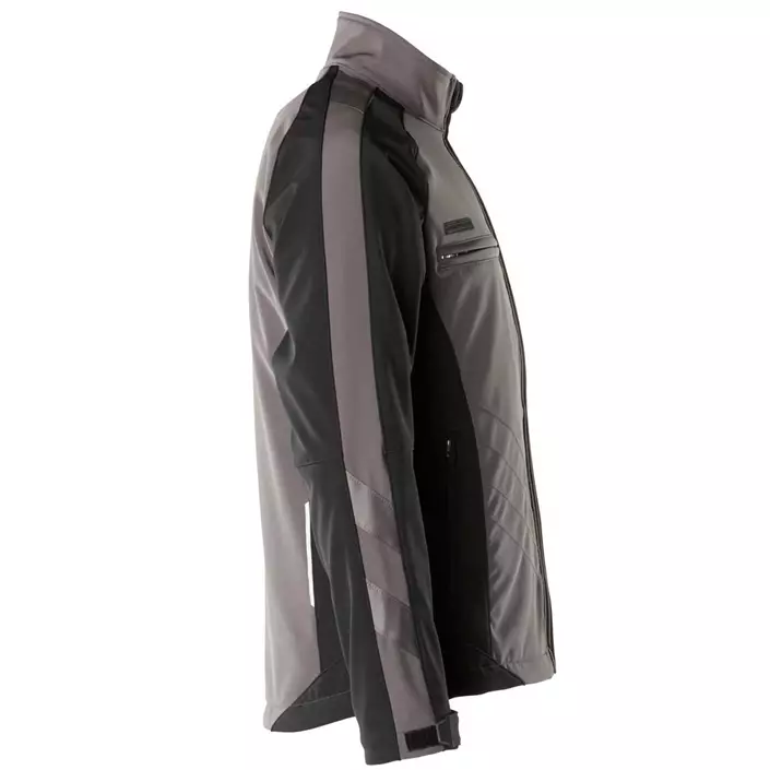 Mascot Unique Dresden softshell jacket, Antracit Grey/Black, large image number 3