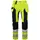 ProJob craftsman trousers 6513, Hi-vis Yellow/Black, Hi-vis Yellow/Black, swatch