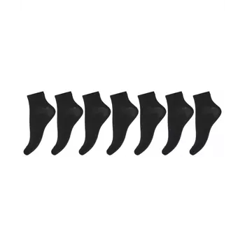 Decoy 7-pack sneaker women's socks, Black