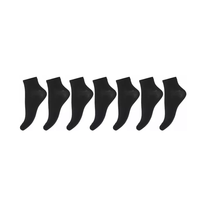 Decoy 7-pack sneaker women's socks, Black, Black, large image number 0
