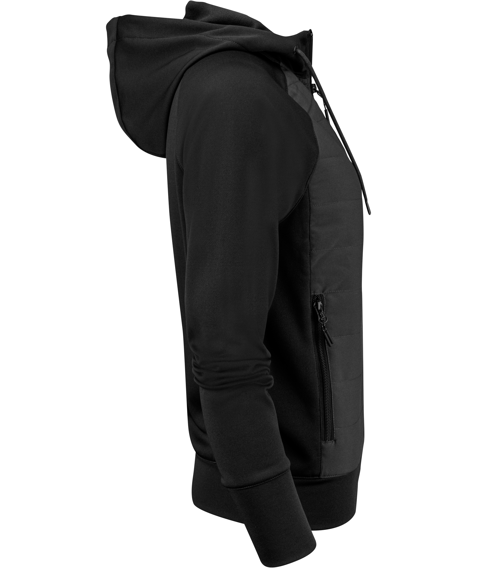 J. Harvest Sportswear Keyport women's hybrid jacket, Black, large image number 2