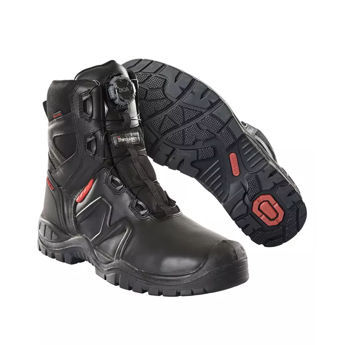 Mascot Industry winter safety boots S3, Black, large image number 0