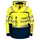 ProJob work jacket 6417, Yellow/Marine, Yellow/Marine, swatch