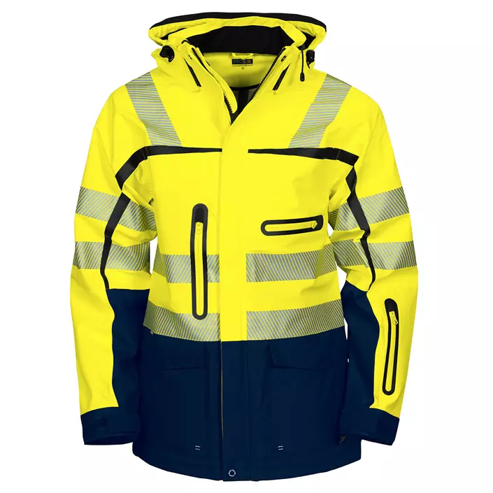 ProJob work jacket 6417, Yellow/Marine, large image number 0