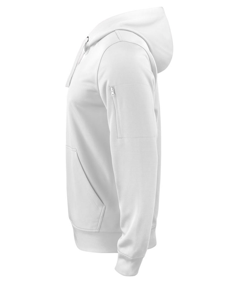 Clique Basic Active  hoodie, White, large image number 2