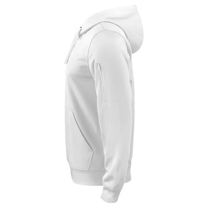 Clique Basic Active  hoodie, White, large image number 2