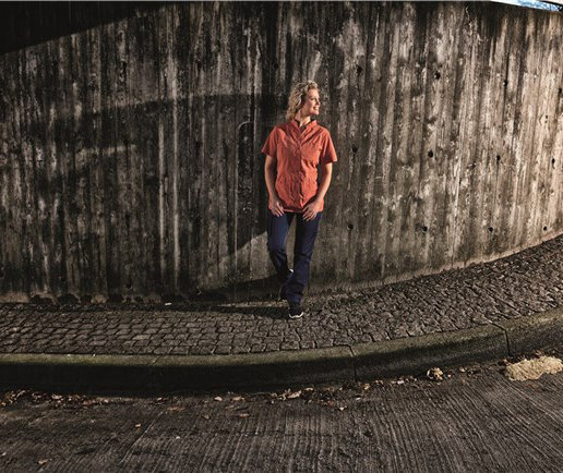 Nybo Workwear Flair Damen Tunika, Orange