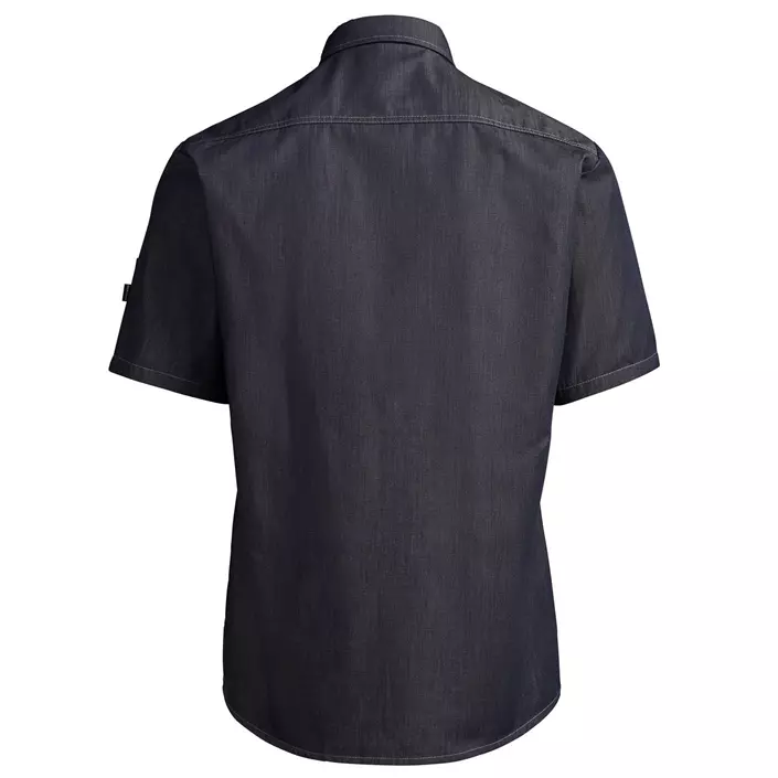 Kentaur modern fit kortärmad skjorta, Dark Ocean, large image number 1