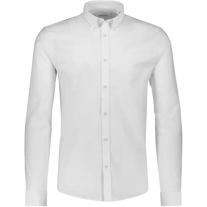 Lindbergh Oxford superflex skjorte, White , large image number 0
