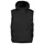 GEYSER quilted vest, Black, Black, swatch