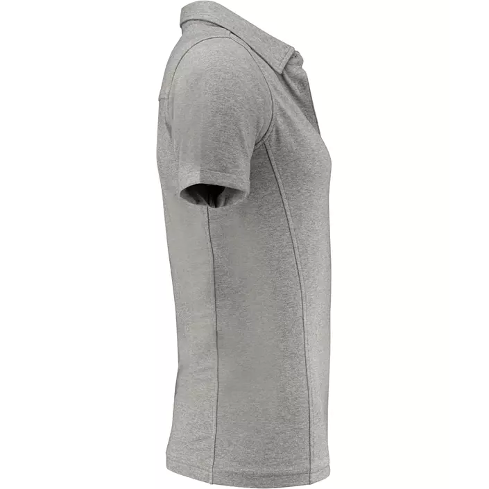 J. Harvest Sportswear American women's polo shirt, Grey melange, large image number 2