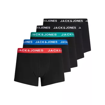 Jack & Jones JACHUEY 5-pack boksershorts, Electric Blue Lemonade