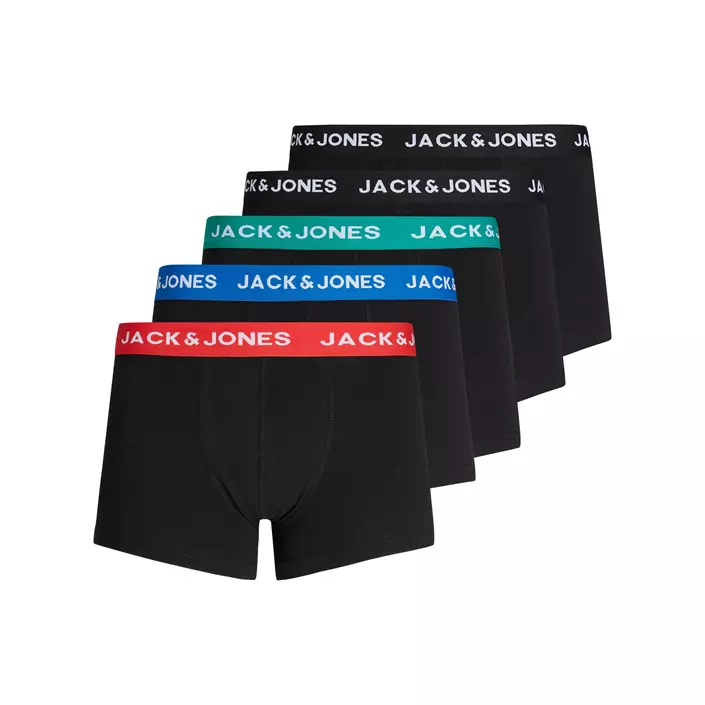 Jack & Jones JACHUEY 5-pack boxershorts, Electric Blue Lemonade, large image number 0