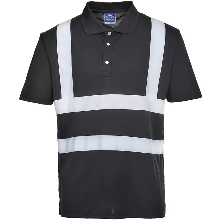 Portwest Iona polo shirt, Black, large image number 0