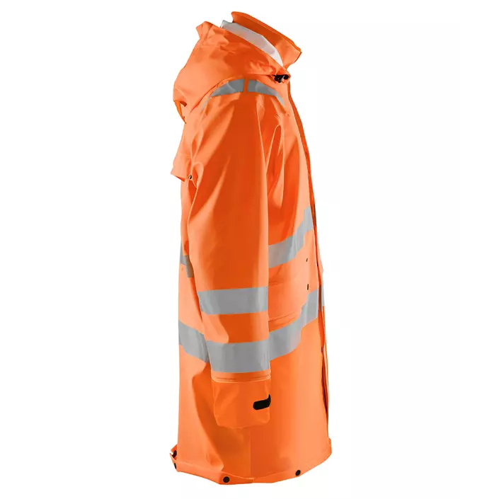 Blåkläder raincoat, Hi-vis Orange, large image number 1