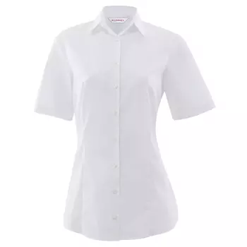Kümmel Frankfurt Slim fit Poplin kurzärmlige Damenhemd, Weiß
