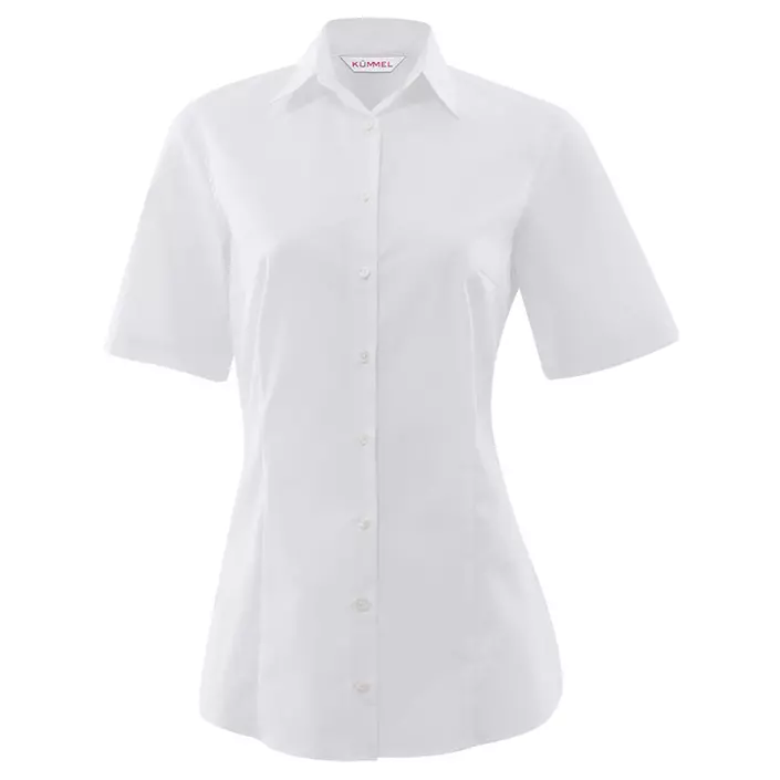 Kümmel Frankfurt poplin Slim fit kortærmet dameskjorte, Hvid, large image number 0