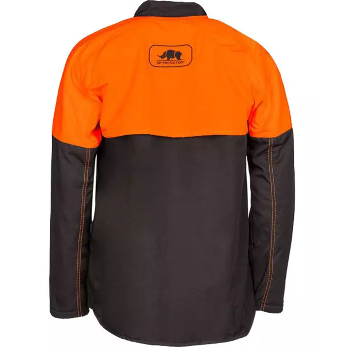 SIP BasePro safety jacket, Hi-vis orange/Grey, large image number 1